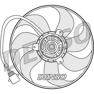 Вентилятор радиатора двигателя NPS 2979457 QGDKAEG DER32006 Z2QAQ U изображение 0