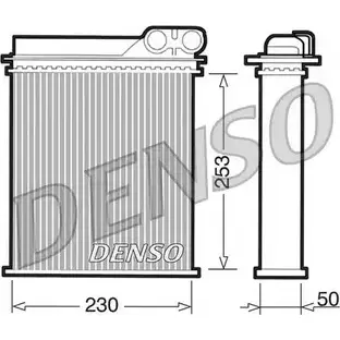 Радиатор печки, теплообменник NPS 07V5 7D9 WS1ZI DRR23012 2981240