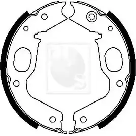 Тормозные колодки, комплект NPS M350I13 2993176 RQU36 0DQ NXE изображение 0