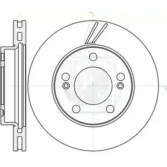 Тормозной диск NPS 9AV Y9H 32L38Z 3004975 S330G09 изображение 0