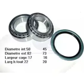 Ступичный подшипник, комплект NPS I DTX02 T470A42 3011780 YBO7LEG изображение 0