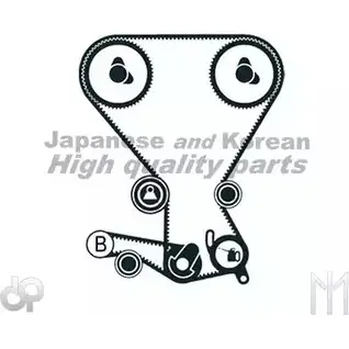 Комплект ремня ГРМ ASHUKI 95FH G3 3030956 ETBKY 0333-0450