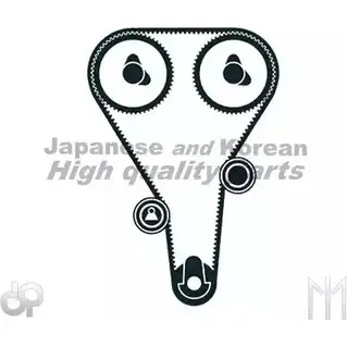 Комплект ремня ГРМ ASHUKI 3031007 Q3 O2W GJ5V9AI 0333-3103