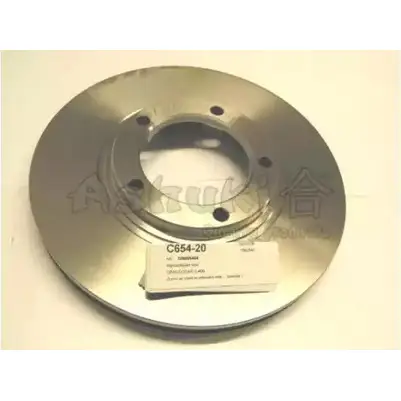 Тормозной диск ASHUKI W6GRRV 775S O 3040430 C654-20 изображение 0