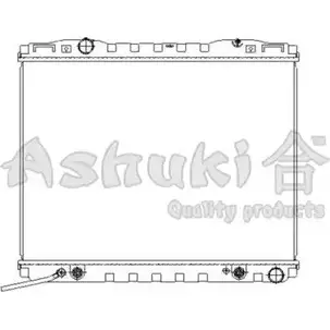 Радиатор охлаждения двигателя ASHUKI 5B XCE 87VUJ I250-46 3045041 изображение 0