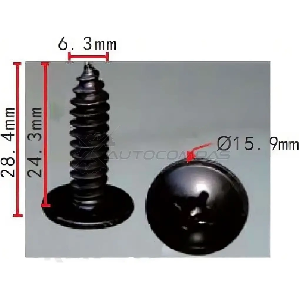 Винт металлический PATRON 1425558077 CFU 6X p371547