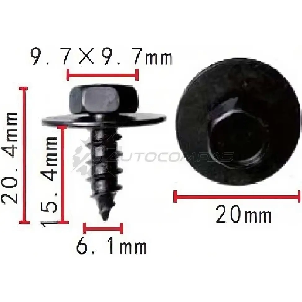 Винт металлический PATRON 1425558314 EBUI WS p371481