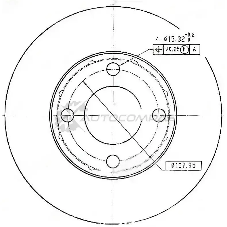 Тормозной диск PATRON RVSR J 3520397 PBD1530 изображение 0