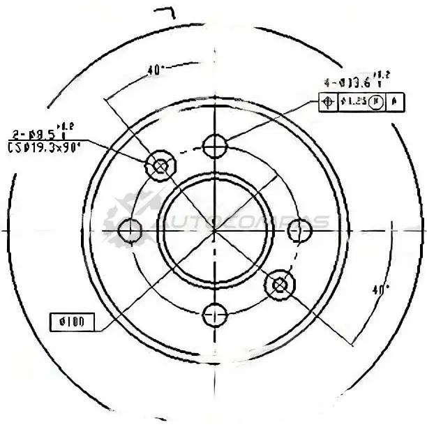 Тормозной диск PATRON 8KK5 7F 3520344 PBD1030 изображение 0