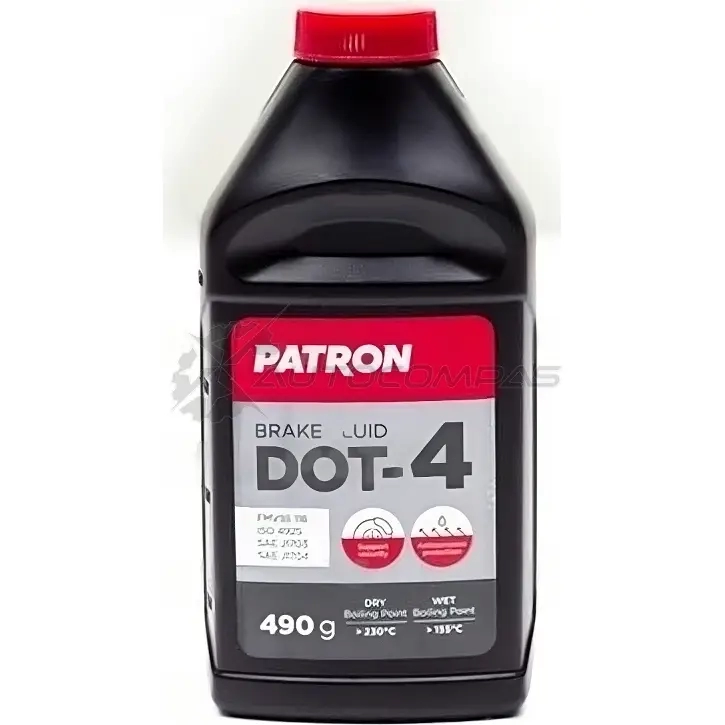 Тормозная жидкость DOT 4 - 0.5 л PATRON TN 3HAMX 1425555494 PBF450 изображение 0