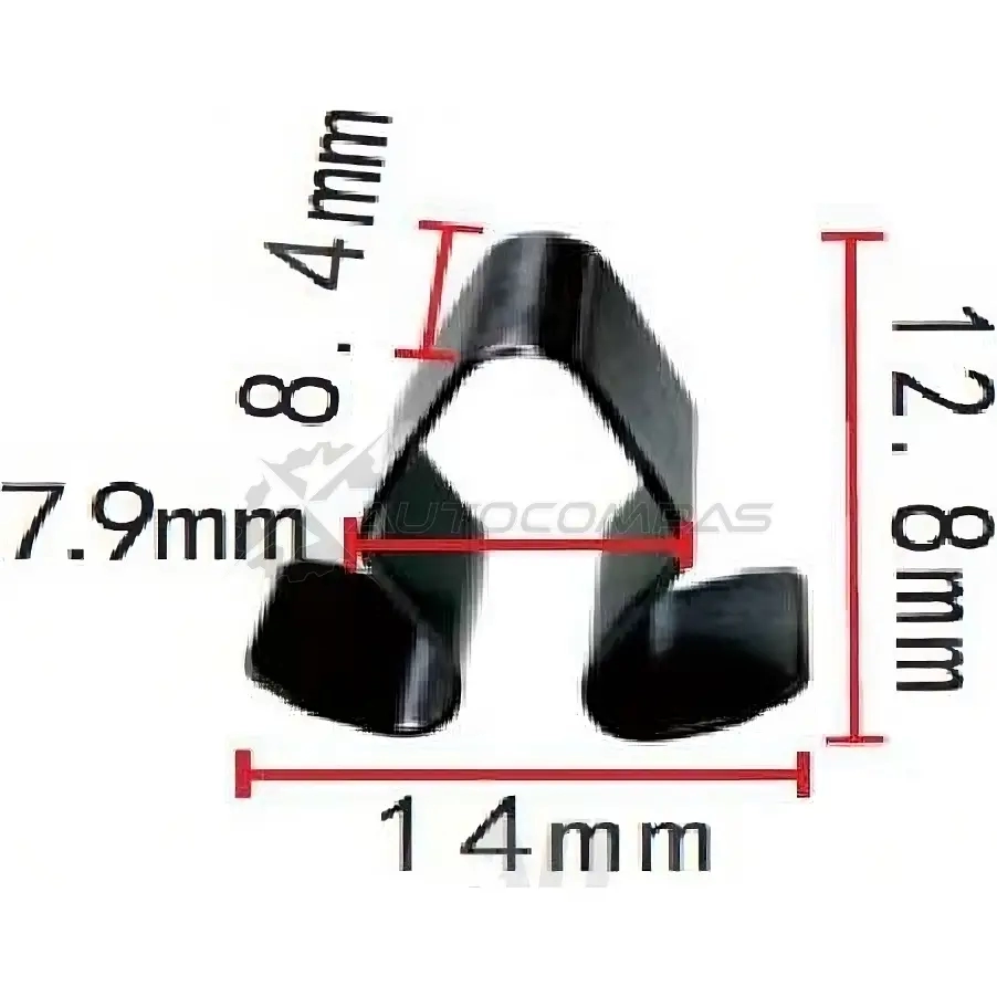 Зажим металлический PATRON p371552 1425558762 5H J516