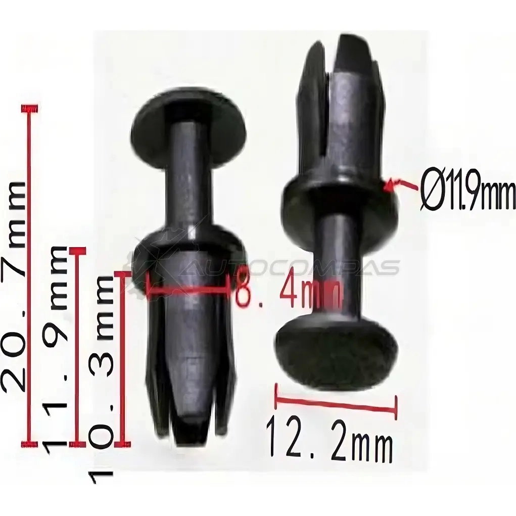 Клипса пластмассовая PATRON 1425559269 6V CBZ1 p370196