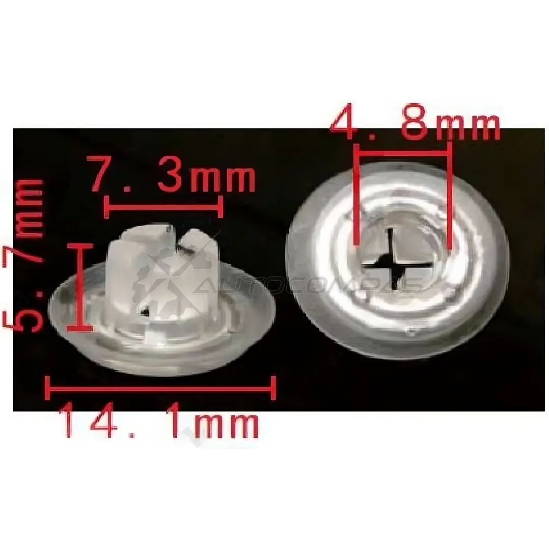 Клипса пластмассовая PATRON R33 L3P p371483 1425558545