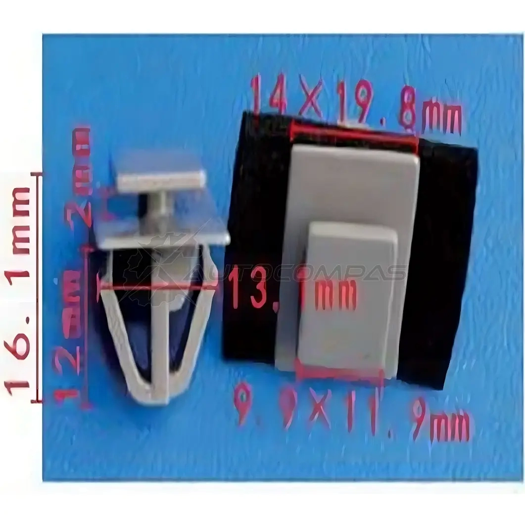 Клипса пластмассовая PATRON p371348 VONS 8LB 1425558259