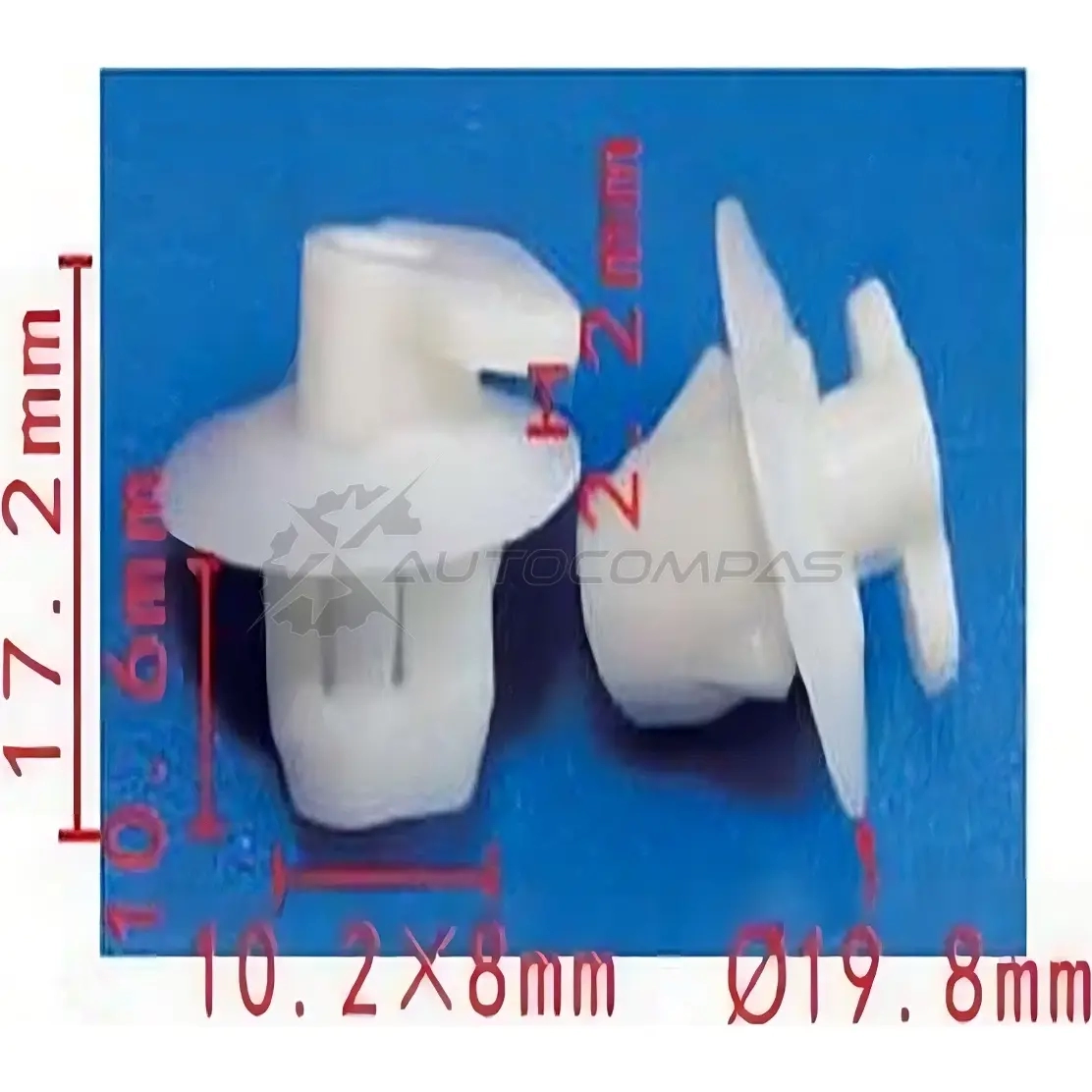 Клипса пластмассовая PATRON p371369 1425558429 2RIW 5E