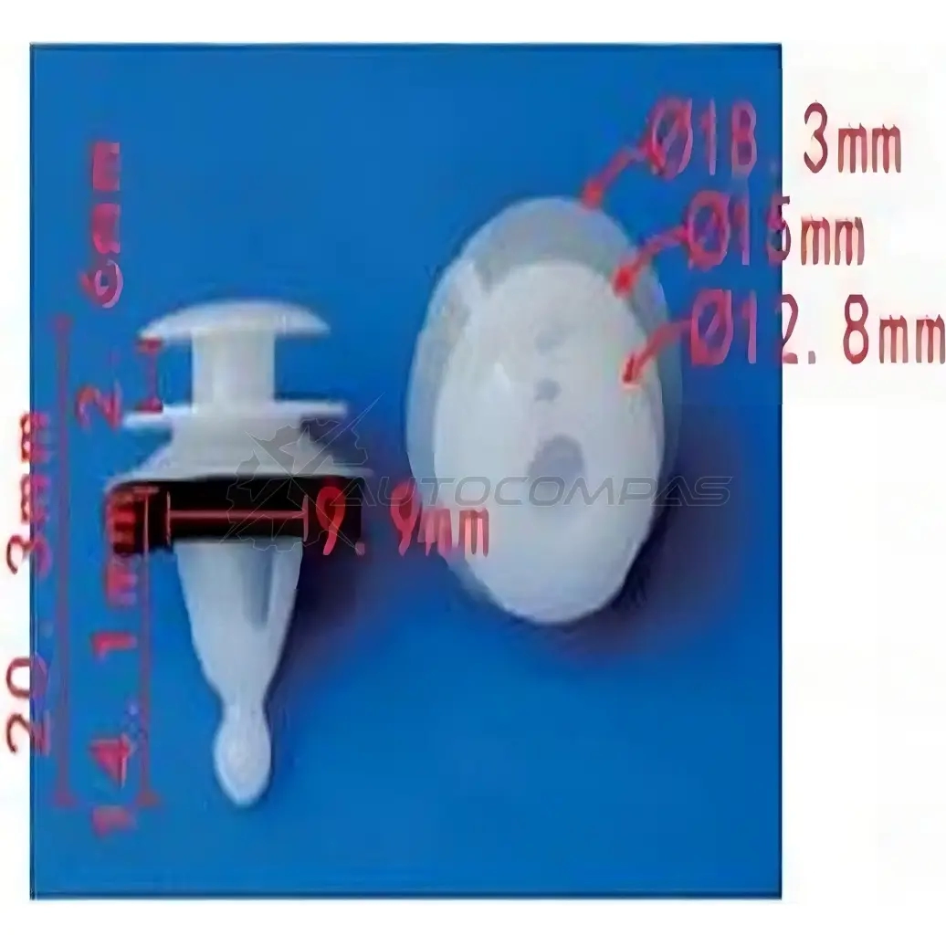 Клипса пластмассовая PATRON p371311 TWWS 1Q 1425559074
