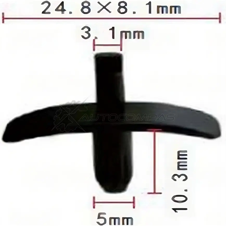 Клипса пластмассовая PATRON p370998 IC NNJV6 1425559063