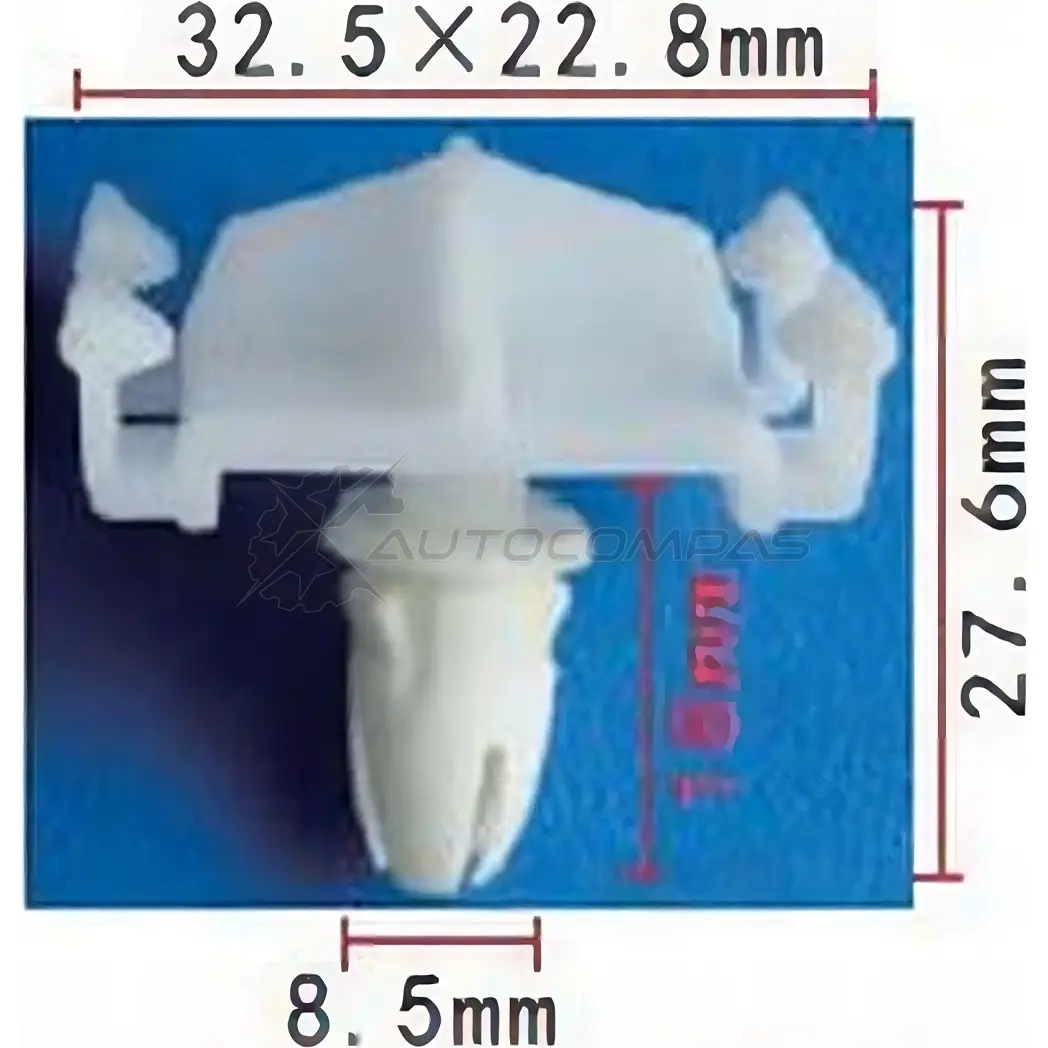 Клипса пластмассовая PATRON p370929 1425558038 YPK 83G