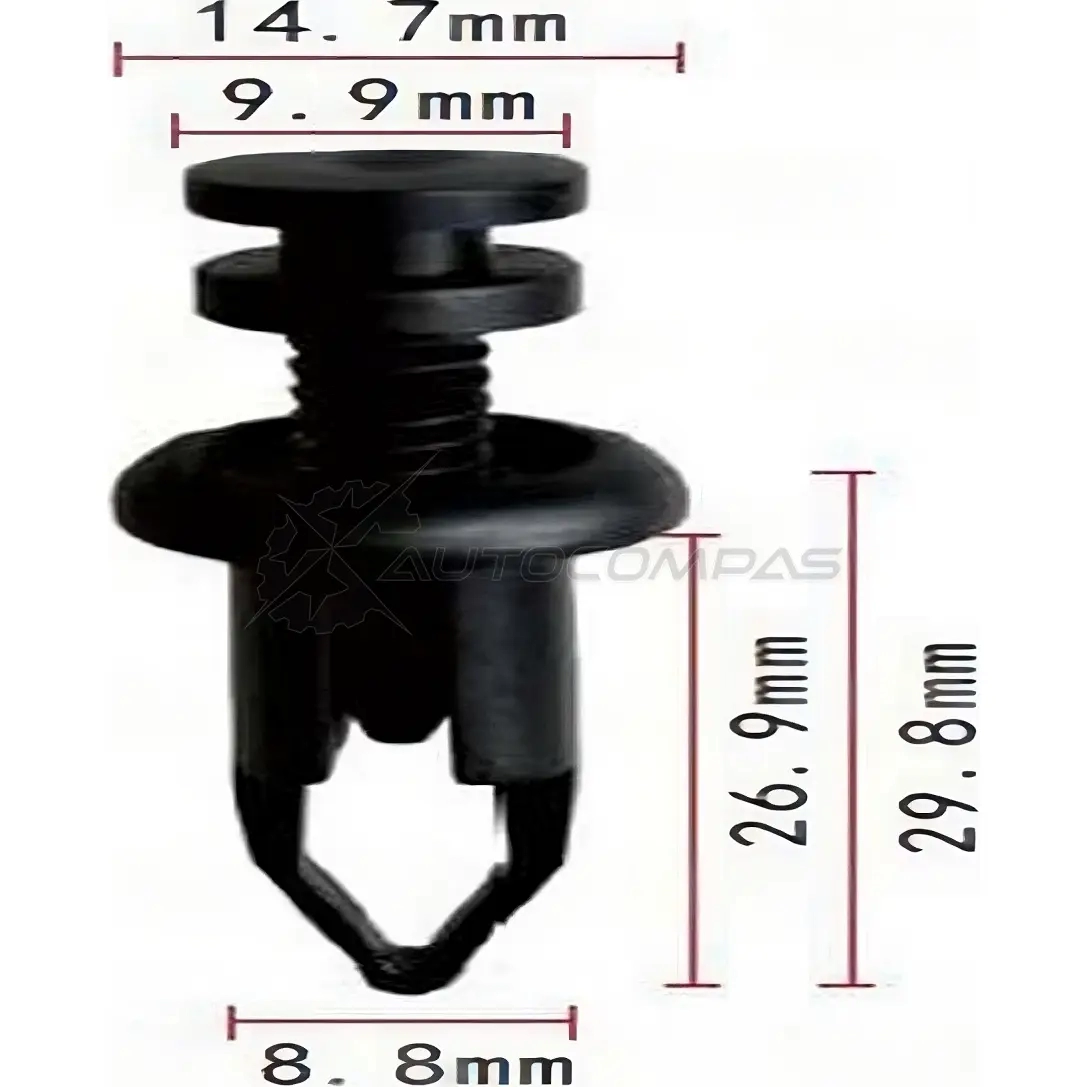 Клипса пластмассовая PATRON 6 2IZ5UJ p370778 1425558177