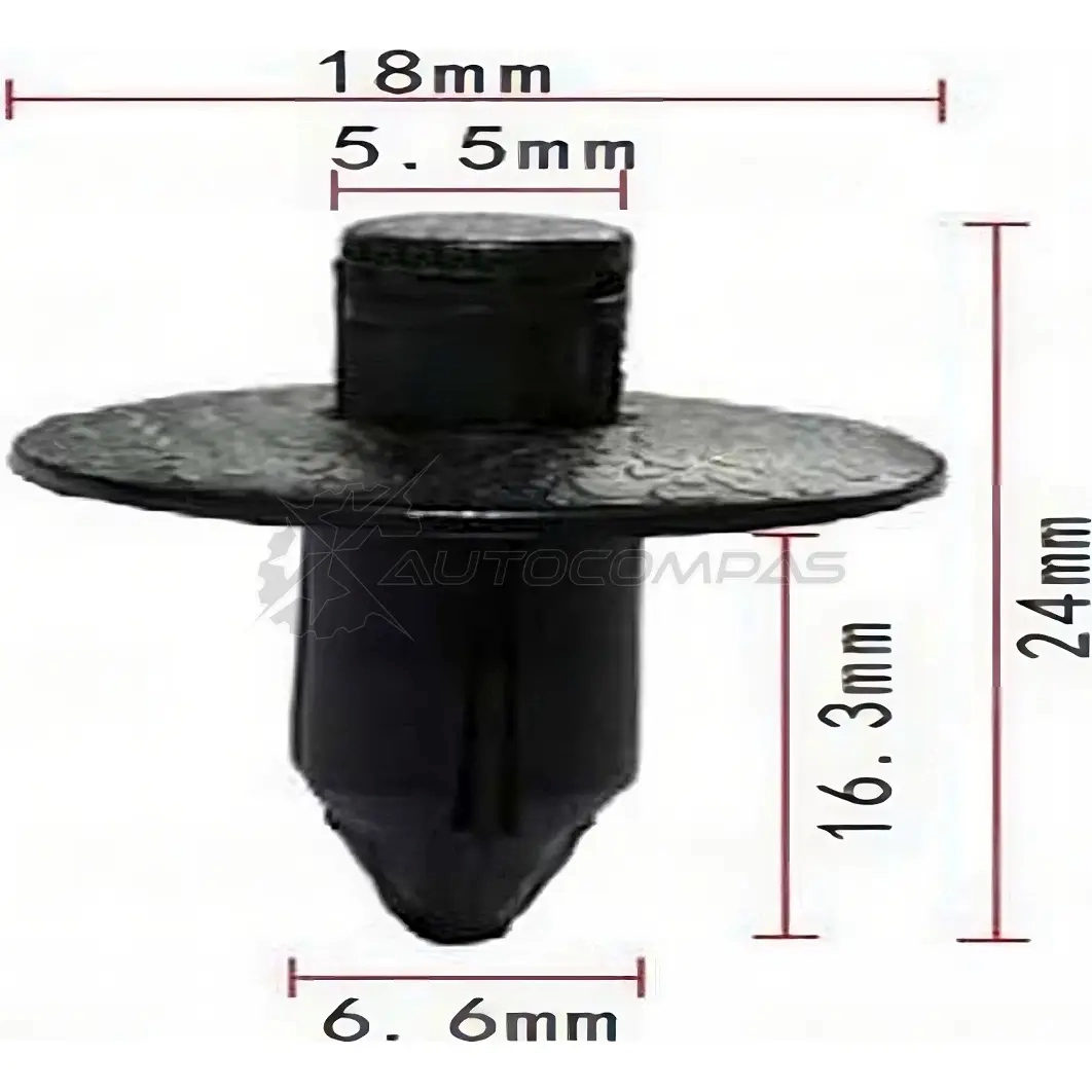 Клипса пластмассовая PATRON p370676 1425559092 3 7F0PD