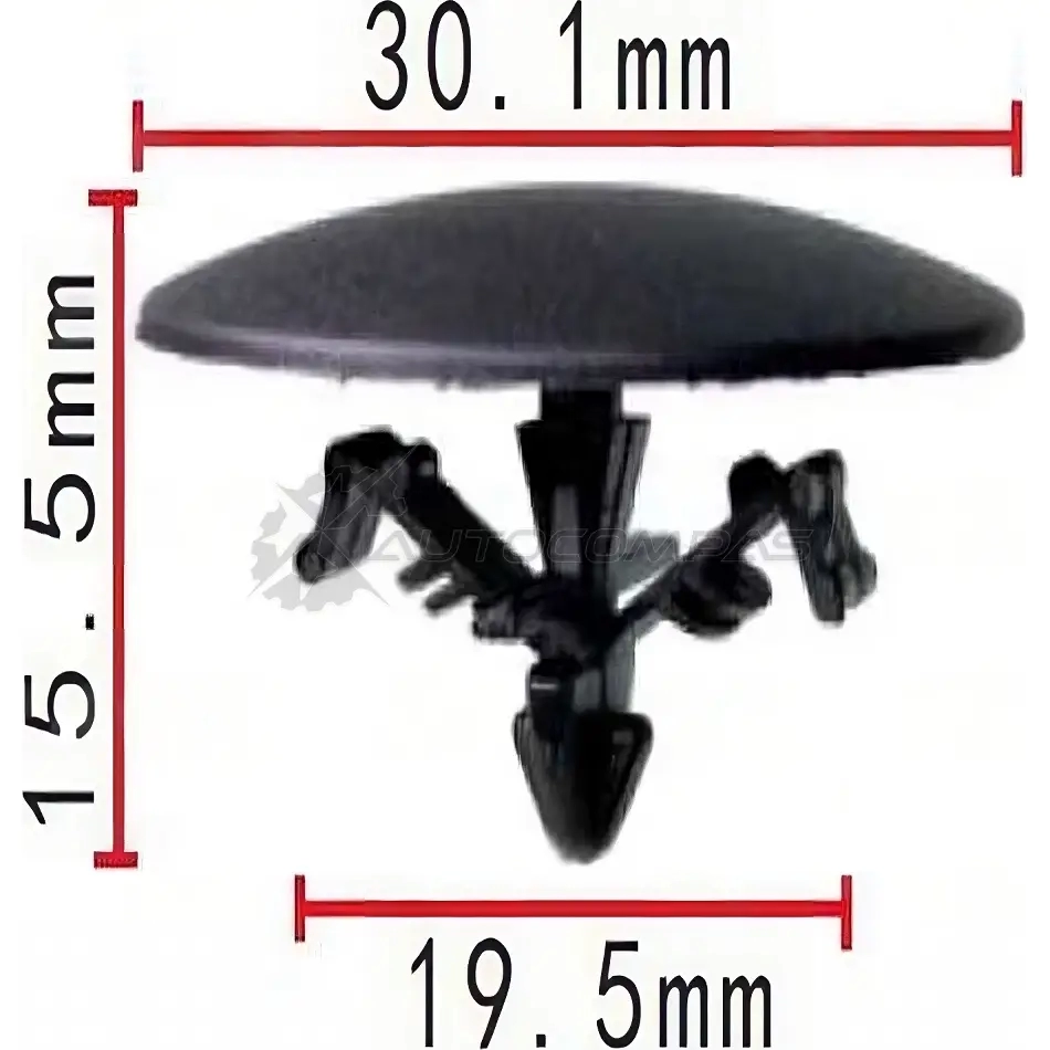 Клипса пластмассовая PATRON p370542 1425559149 S LCWJ0C
