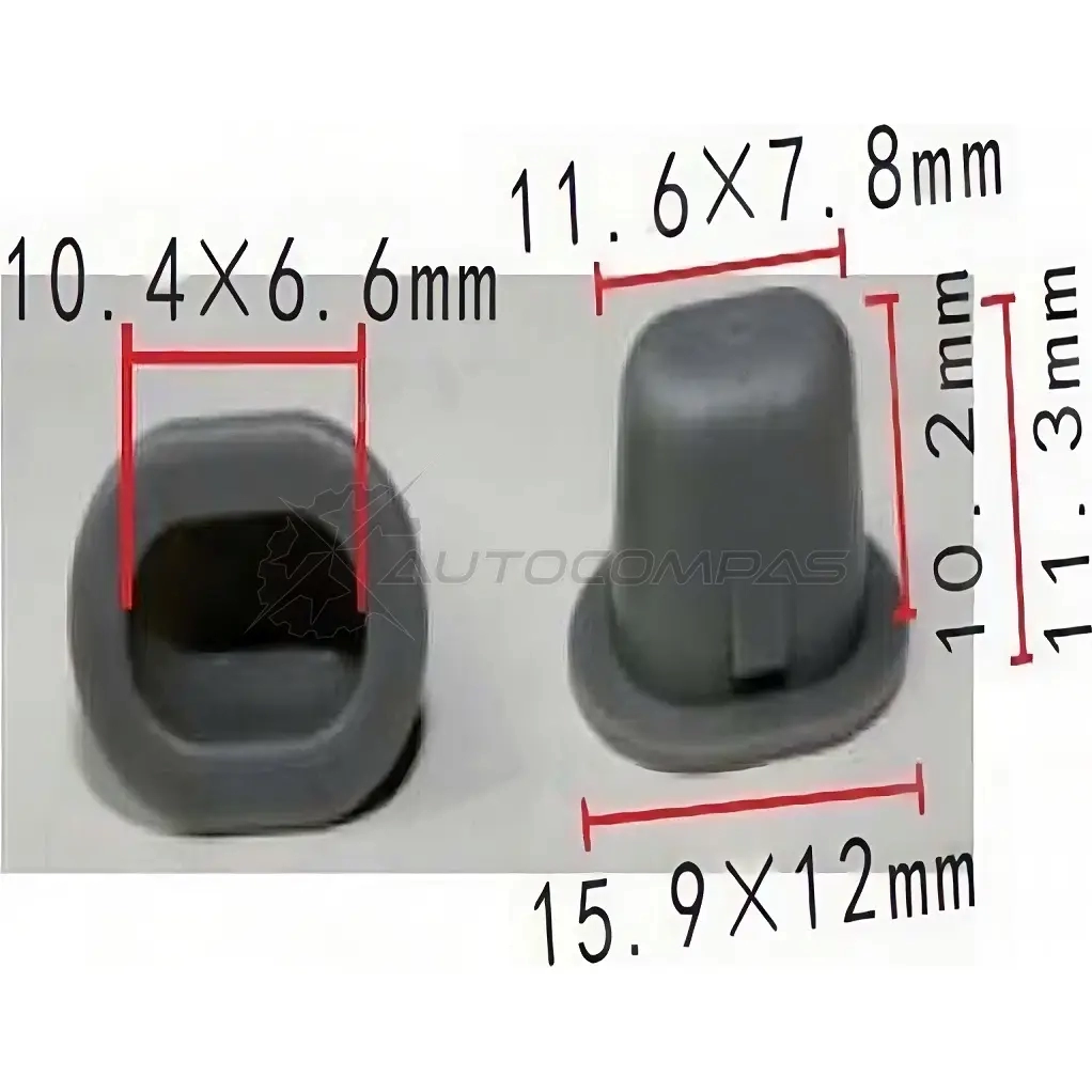 Клипса пластмассовая PATRON 1425559351 p370518 O MVRGV