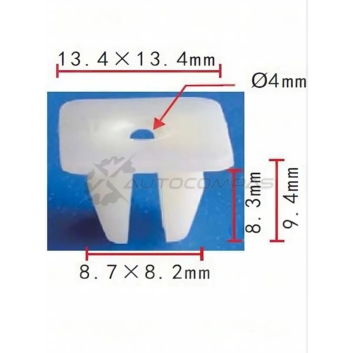 Клипса пластмассовая PATRON 1425559159 U 0WIPSI p370399