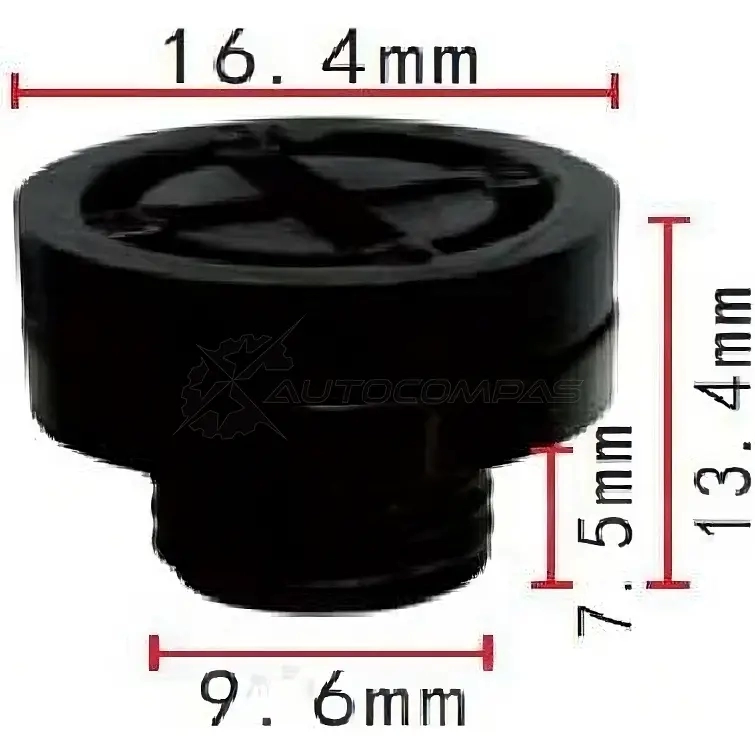 Клипса пластмассовая PATRON 1425558517 VSV HG p371945