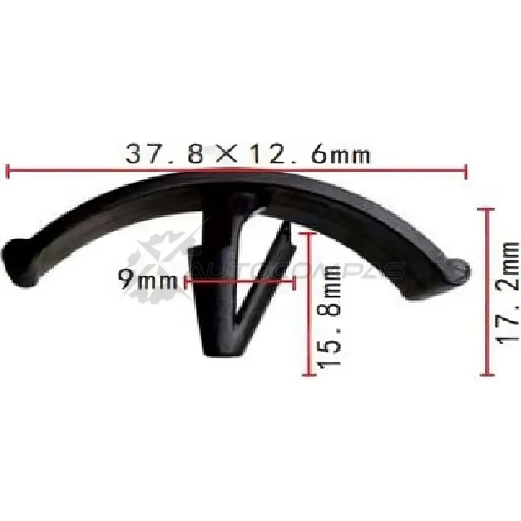 Клипса пластмассовая PATRON RP S6BXV p371896 1425558098