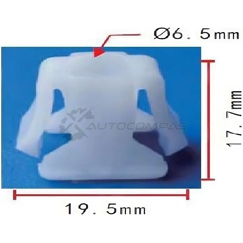 Клипса пластмассовая PATRON O NNO76 p371816 1425559075