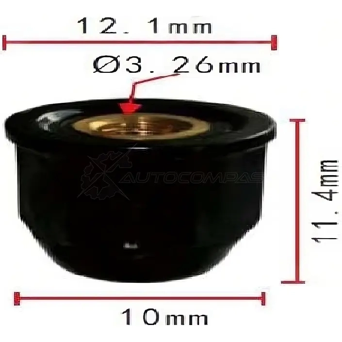 Клипса пластмассовая PATRON 2JIAB8 4 1425558537 p371799
