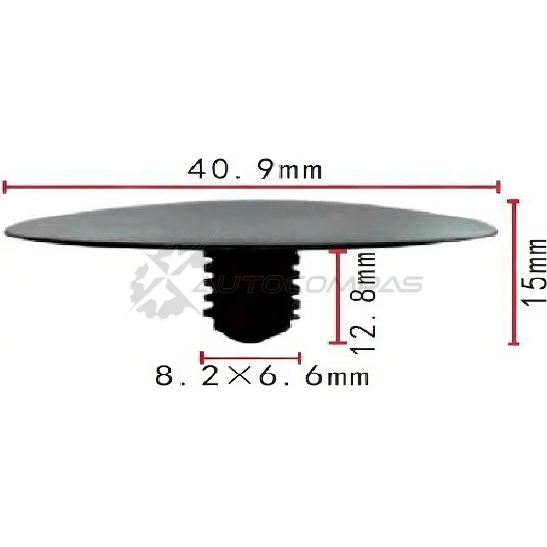 Клипса пластмассовая PATRON Y820 T p371740 1425558187