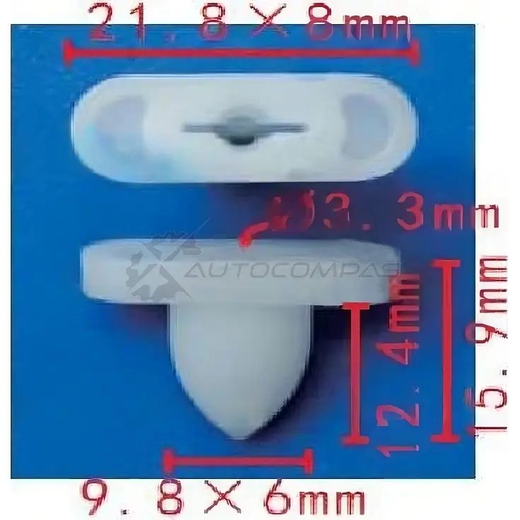 Клипса пластмассовая PATRON p371624 ZTT6 2 1425558768