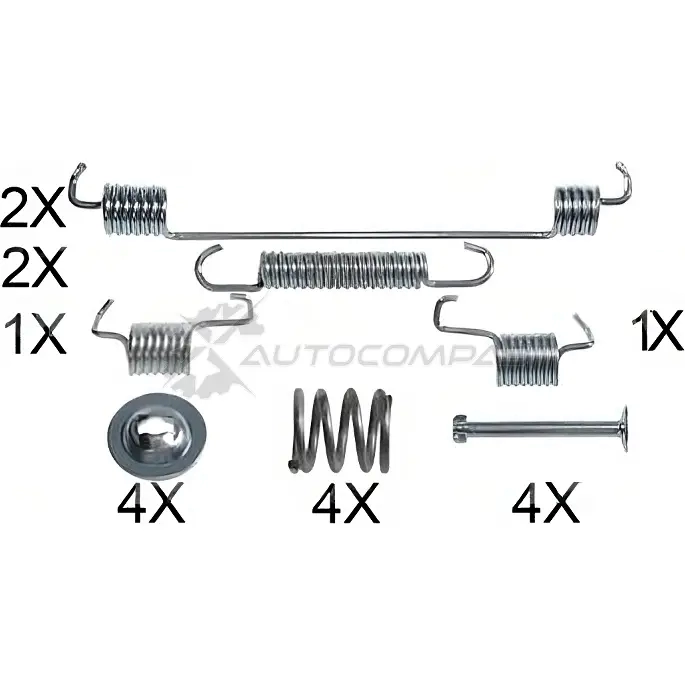 Ремкомплект колодок PATRON P5CZM IC PSRK0234 1425548100 изображение 0
