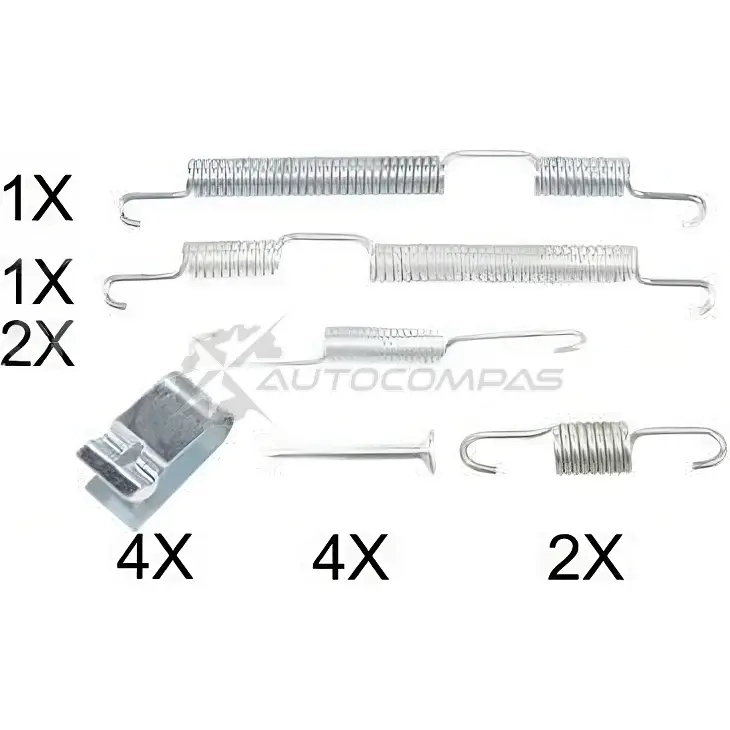 Ремкомплект колодок PATRON 1425548063 PSRK0229 MM7AD G