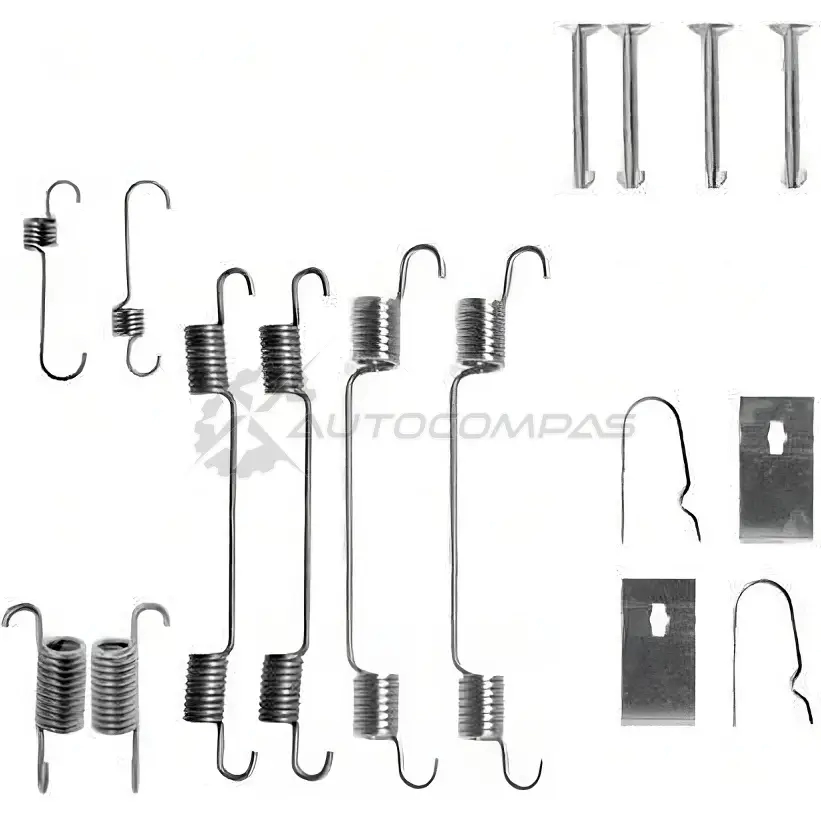 Ремкомплект колодок PATRON PSRK0203 MCMR W 1425547838
