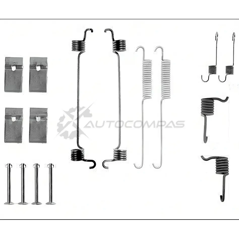 Ремкомплект колодок PATRON F 6EC3NW PSRK0095 1425547650