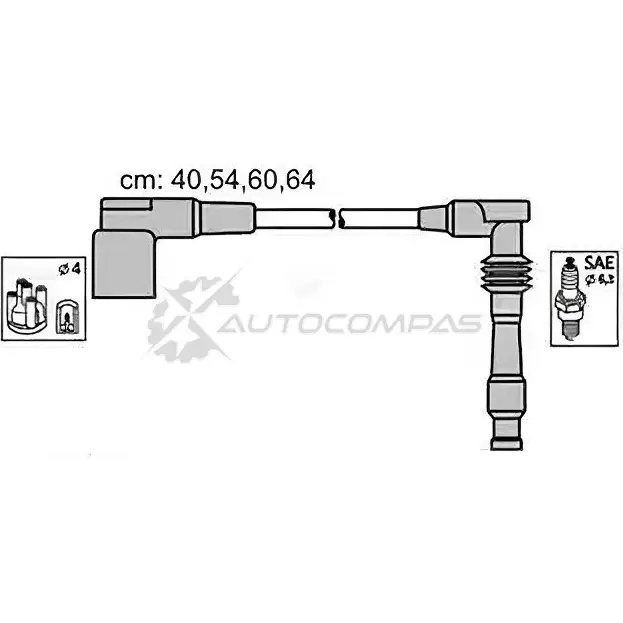 Высоковольтные провода зажигания PATRON V29 0P9 3537277 PSCI2004 изображение 0