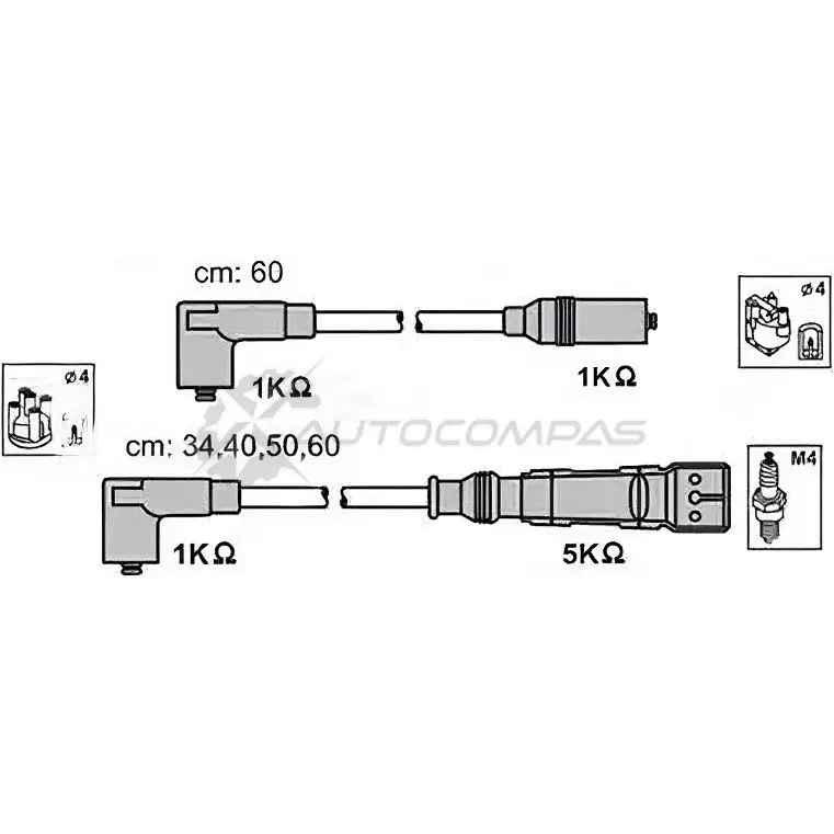 Высоковольтные провода зажигания PATRON 3537259 PJ0IY I PSCI1003 изображение 0