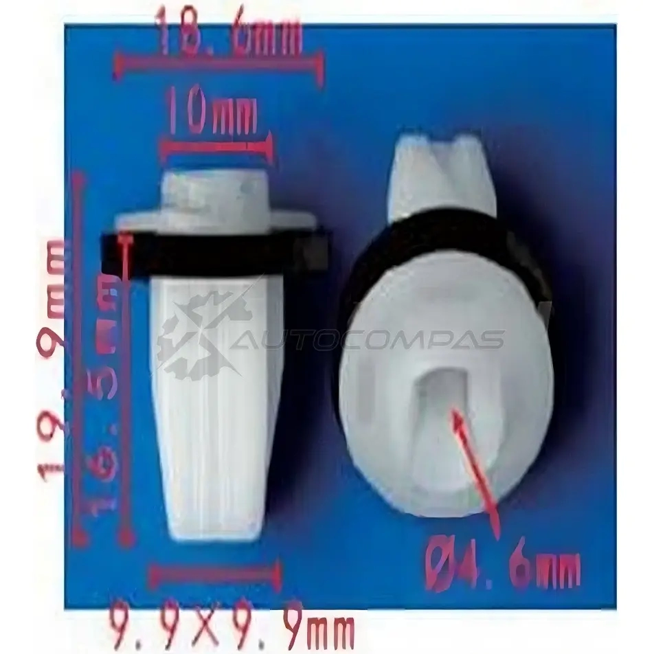 Пистон пластиковый PATRON 1425557828 1QAV R p371418