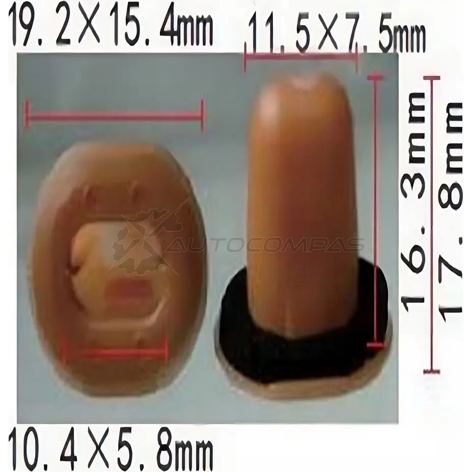 Пистон пластиковый PATRON p371164 S FRSE 1425557819