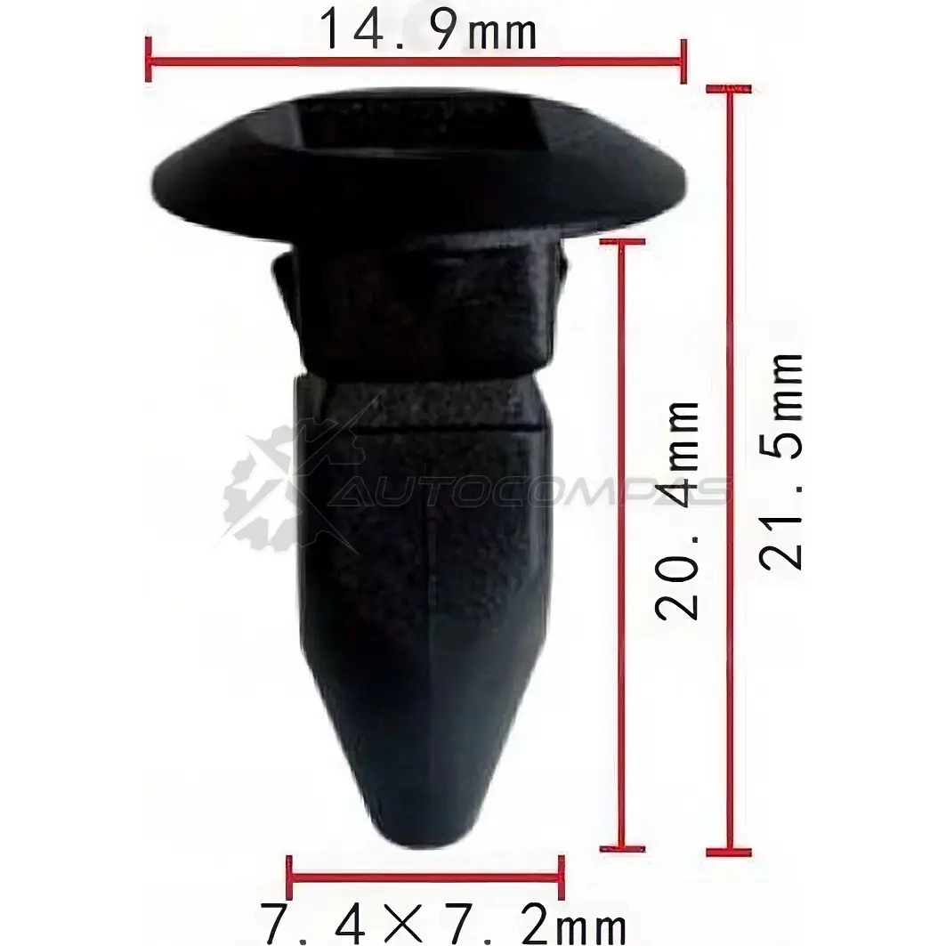 Пистон пластиковый PATRON O E7AZ6 p370227 1425557904