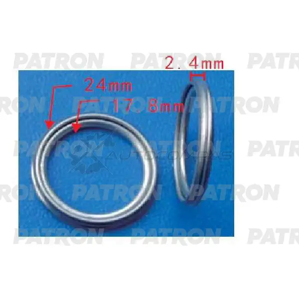 Шайба металлическая P37-1559S PATRON P37-1559S JPC8YU B 1441240747