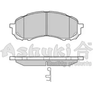 Тормозные колодки, дисковые, комплект ASHUKI 9ZG PWG 3052139 S011-47 3U73E28 изображение 0