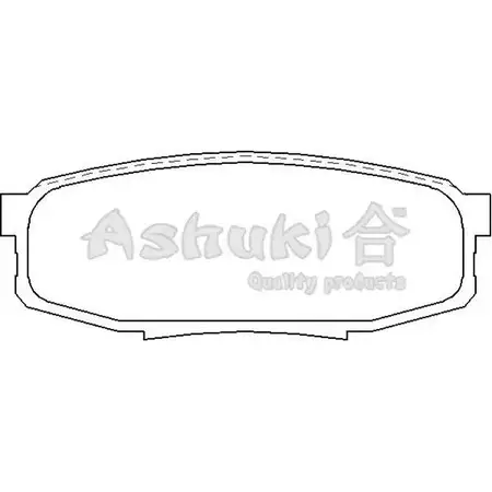 Тормозные колодки, дисковые, комплект ASHUKI 3053506 T112-94 11ZH X OTSWK изображение 0