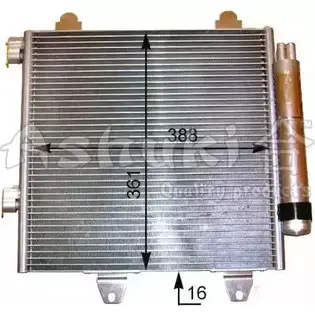 Радиатор кондиционера ASHUKI 4SLO53 T556-30 3054494 O ONRH изображение 0