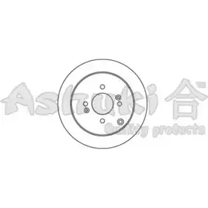 Тормозной диск ASHUKI 0STD1DH 8PK U7 Y089-17 3057471 изображение 0