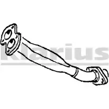 Выхлопная труба глушителя KLARIUS 43BOW JS7 RP 110030 3059283 изображение 0