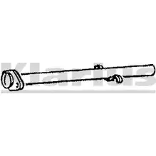 Выхлопная труба глушителя KLARIUS SB RL3 C28UMWD 110371 3059479 изображение 0