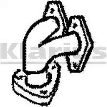 Выхлопная труба глушителя KLARIUS OGJEL 2X 3059489 110388 GBS7NX изображение 0